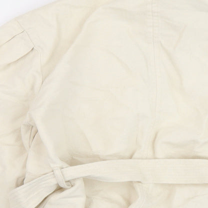 Womens UK Size M Zara Beige Jacket