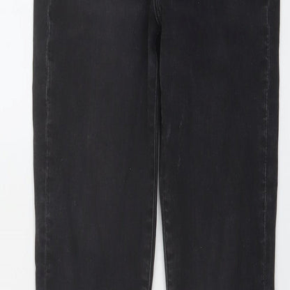 Womens UK Size 8 H&M Regular Fit Skinny Grey Jeans