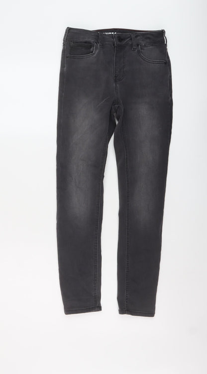 Womens UK Size 25 in Jack Wills Regular Fit Skinny Grey Jeans