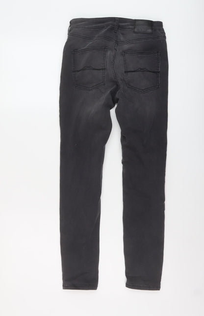 Womens UK Size 25 in Jack Wills Regular Fit Skinny Grey Jeans