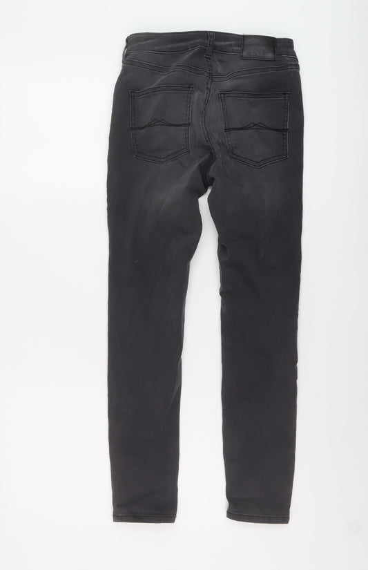 Womens UK Size 25 in Jack Wills Regular Fit Skinny Grey Jeans