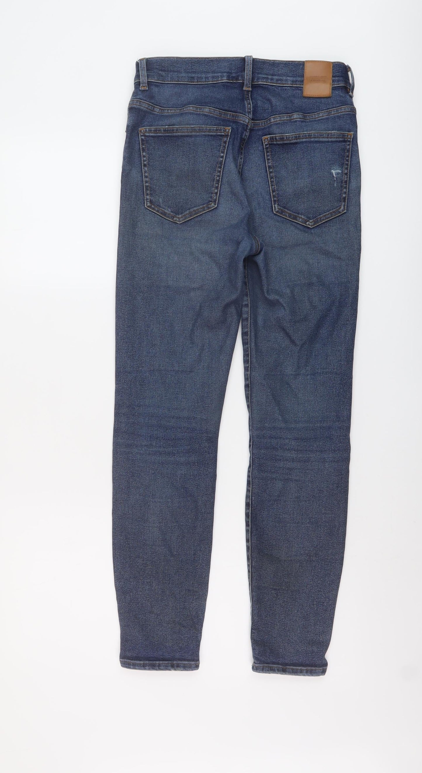& Other Stories Womens Blue Cotton Skinny Jeans Size 26 in L27 in Regular Button