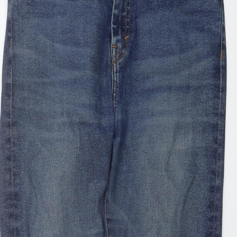 & Other Stories Womens Blue Cotton Skinny Jeans Size 26 in L27 in Regular Button