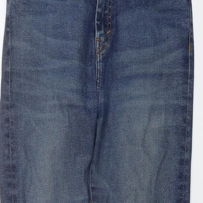 & Other Stories Womens Blue Cotton Skinny Jeans Size 26 in L27 in Regular Button