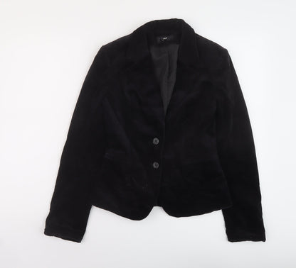 Womens UK Size 6 H&M Black Jacket