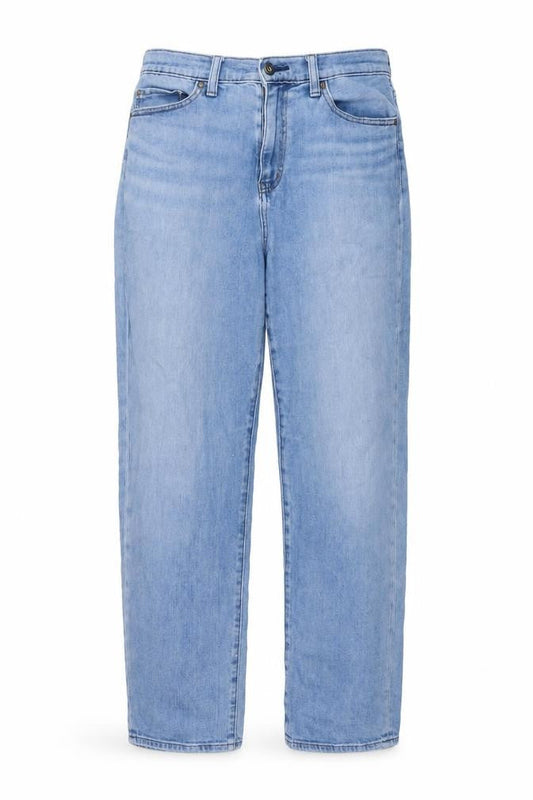 Womens UK Size 28 in Uniqlo Regular Fit Mom Blue Jeans