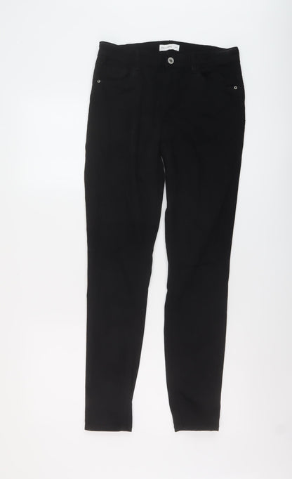 Womens UK Size M Calliope Regular Fit Skinny Black Jeans