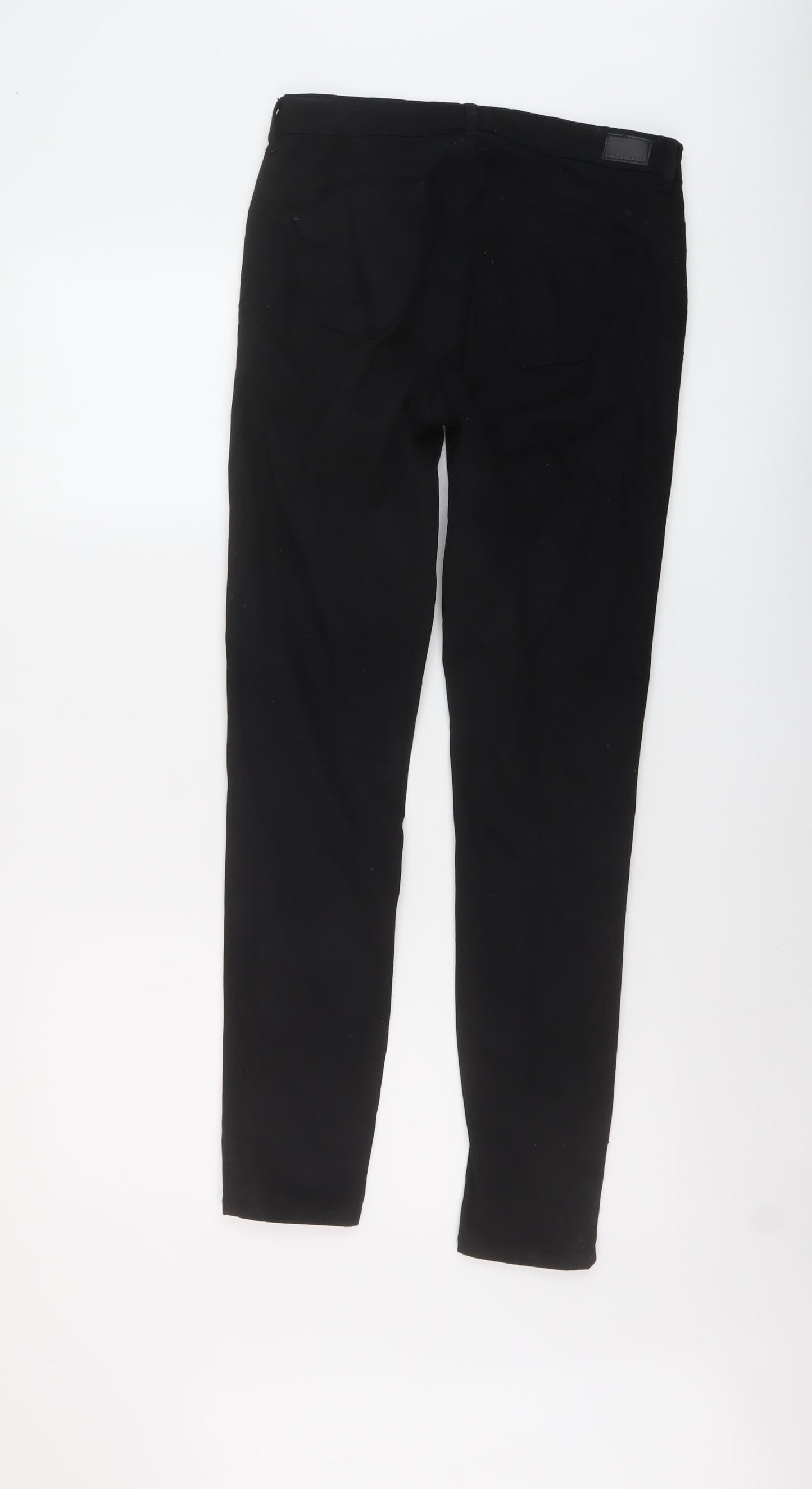 Womens UK Size M Calliope Regular Fit Skinny Black Jeans