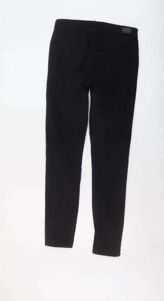 Womens UK Size M Calliope Regular Fit Skinny Black Jeans