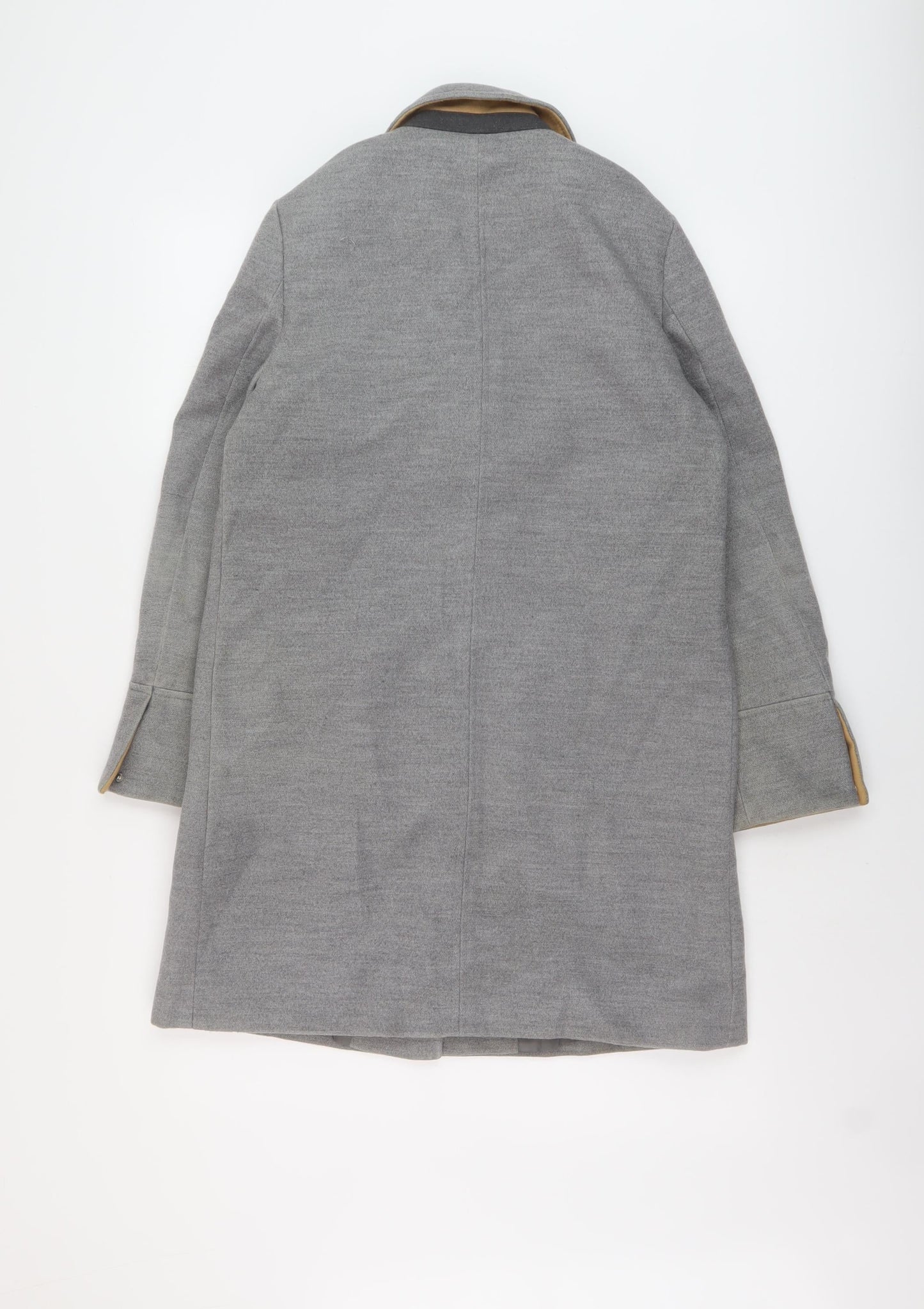 Womens UK Size 8 Topshop Grey Overcoat