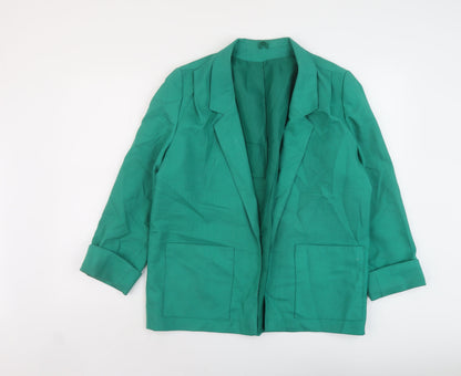 Womens UK Size 12 Classic Green Jacket