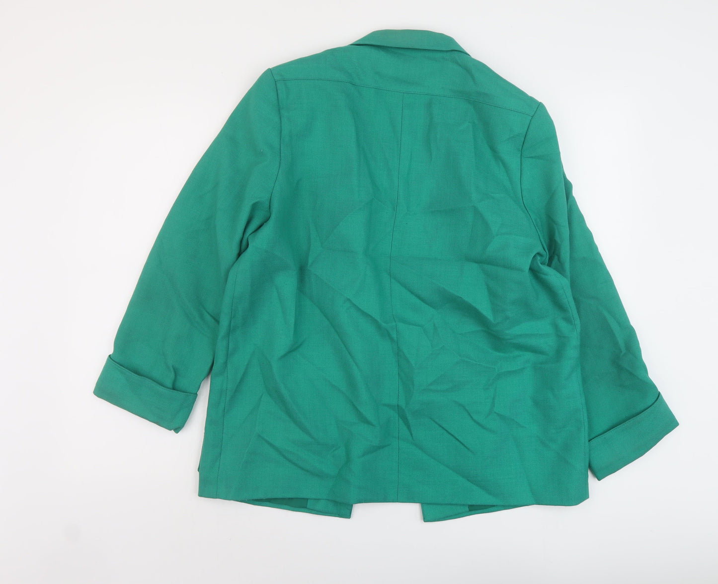Womens UK Size 12 Classic Green Jacket