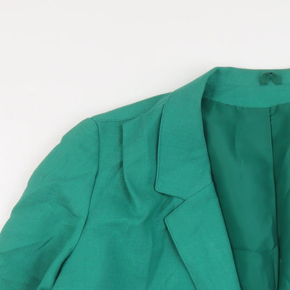 Womens UK Size 12 Classic Green Jacket