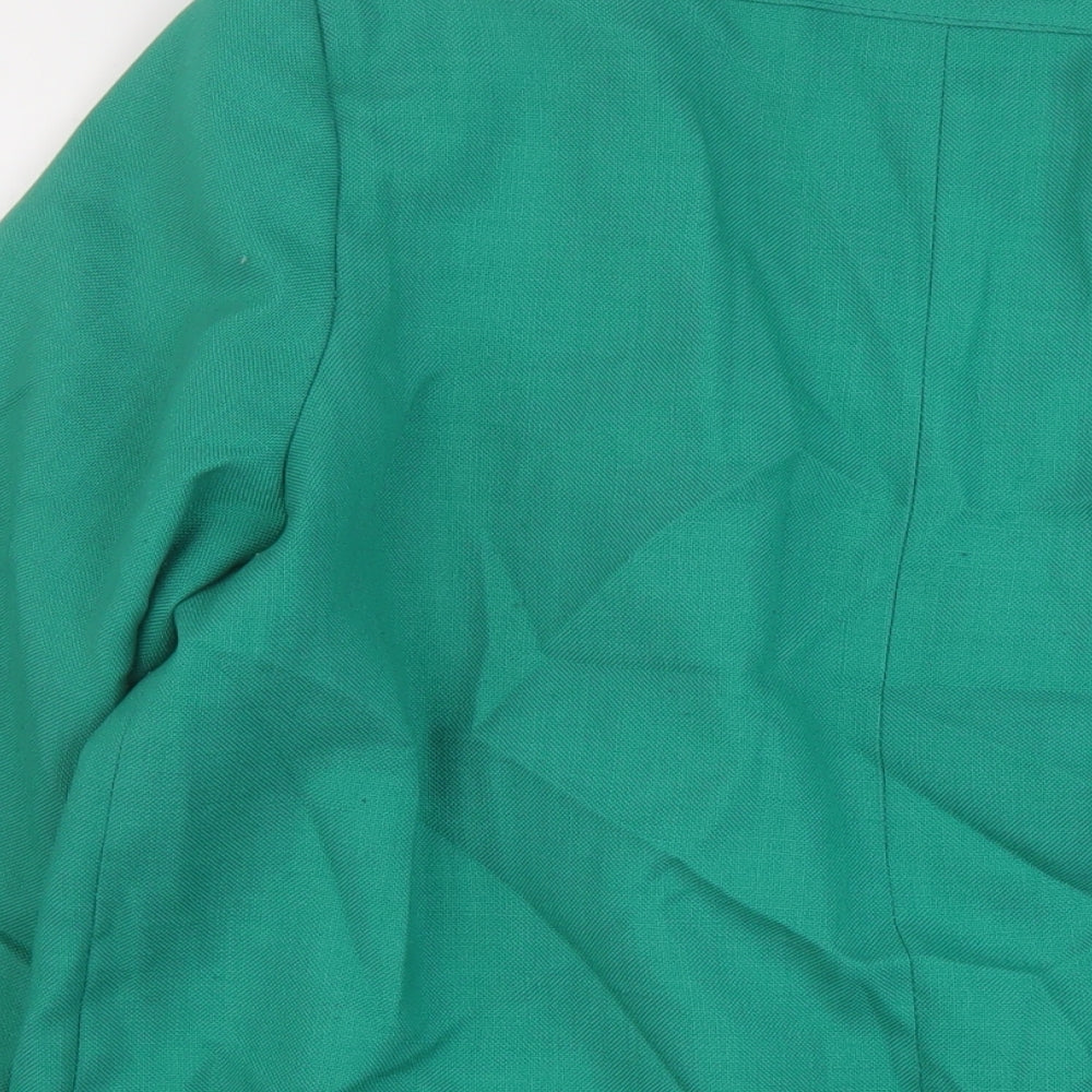 Womens UK Size 12 Classic Green Jacket