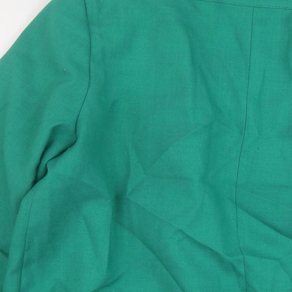 Womens UK Size 12 Classic Green Jacket