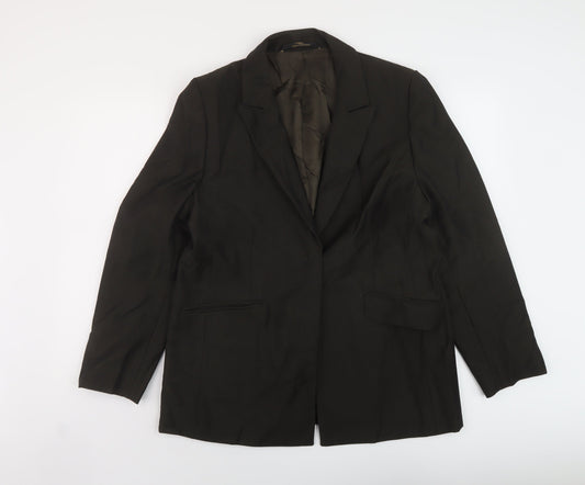 Womens UK Size 18 Marks and Spencer Green Jacket