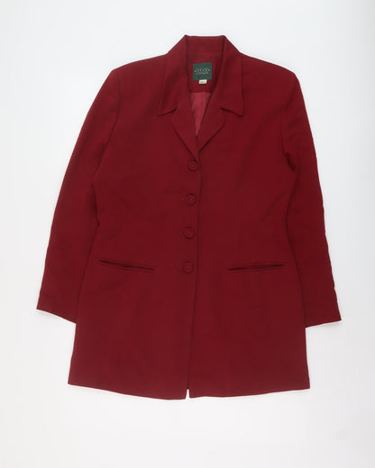 Womens UK Size 12 Charlotte Halton Red Jacket