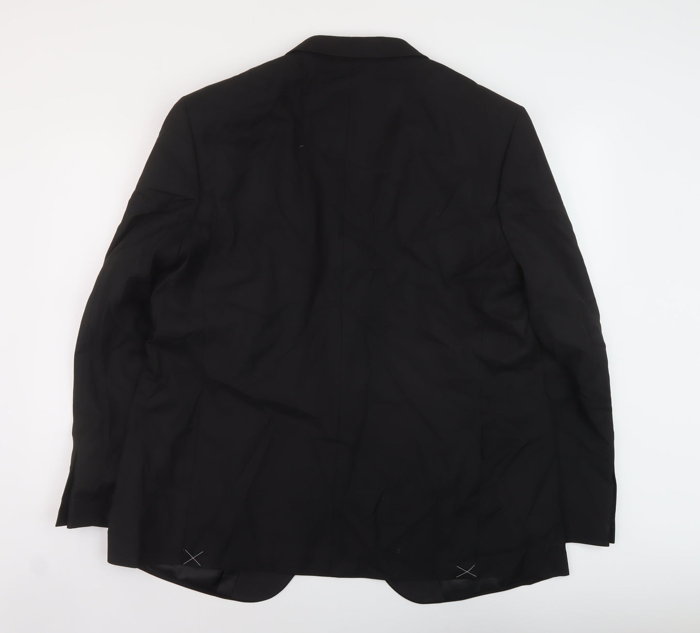 Mens UK Size 46 Marks and Spencer Regular Black Suit Jacket