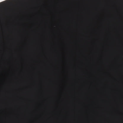 Mens UK Size 46 Marks and Spencer Regular Black Suit Jacket