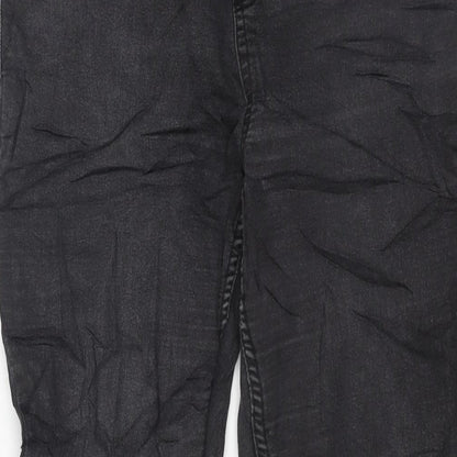 New Look Womens Black Cotton Jegging Jeans Size 12 L27 in Regular