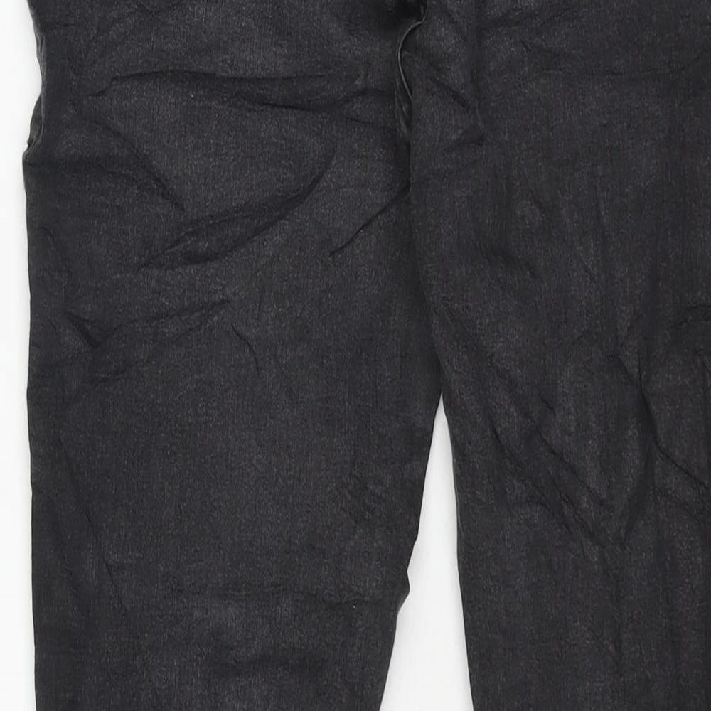 New Look Womens Black Cotton Jegging Jeans Size 12 L27 in Regular