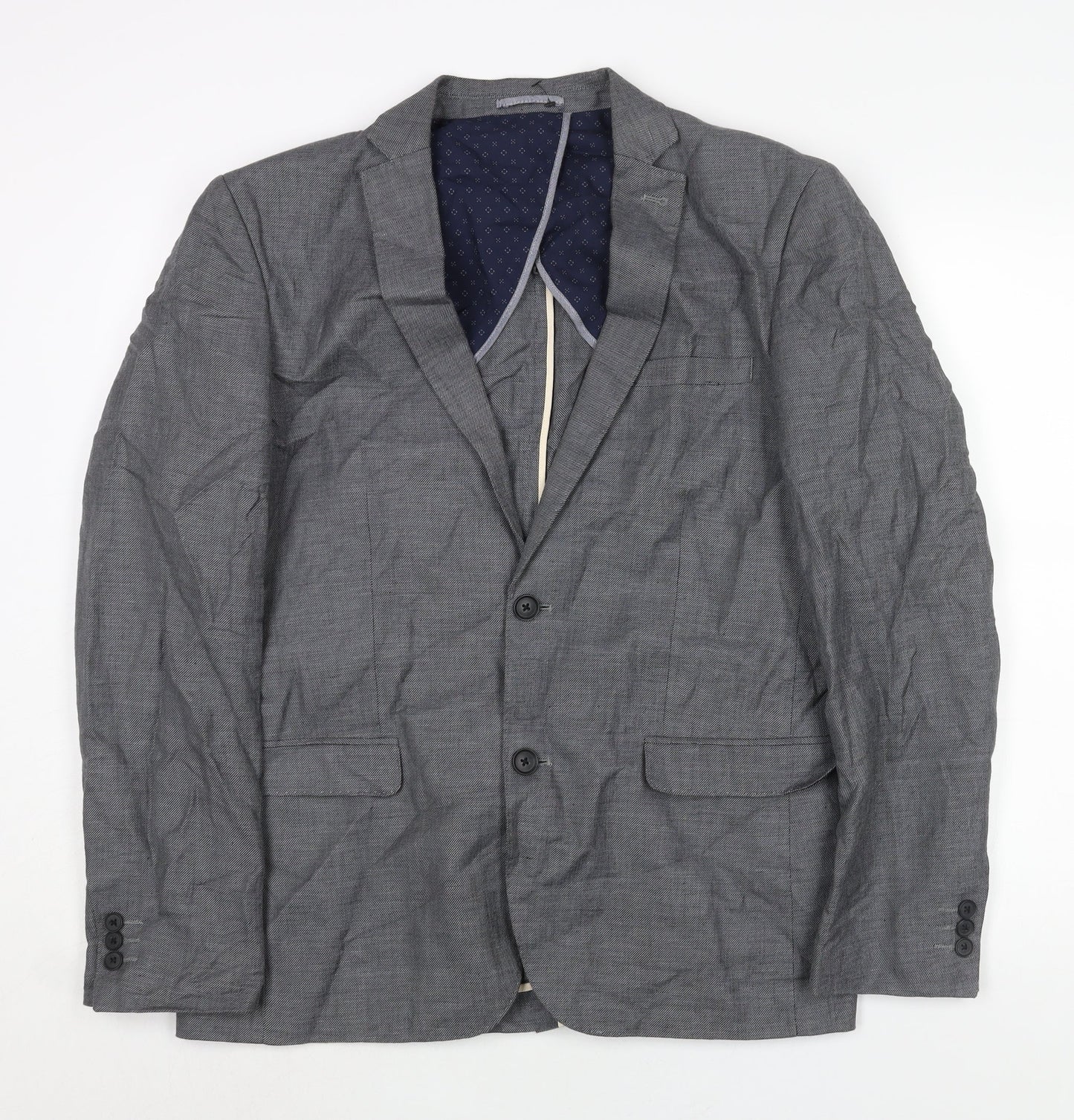Mens UK Size 42 NEXT Regular Grey Suit Jacket