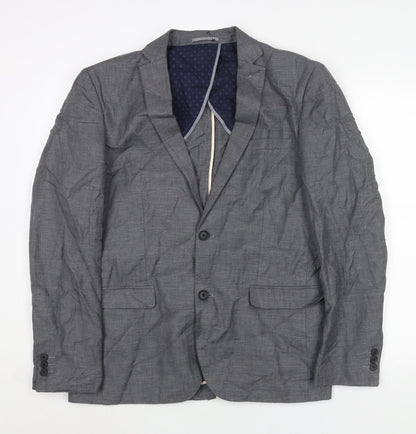 Mens UK Size 42 NEXT Regular Grey Suit Jacket