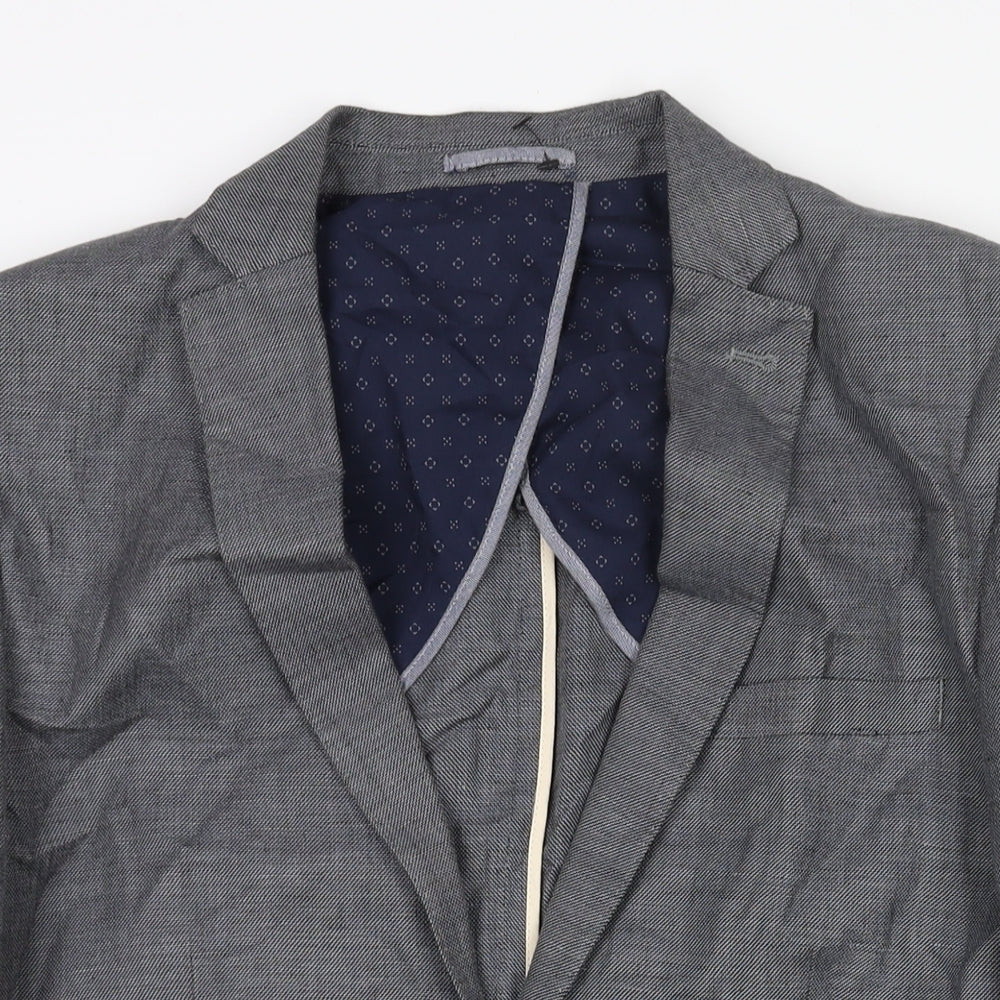 Mens UK Size 42 NEXT Regular Grey Suit Jacket