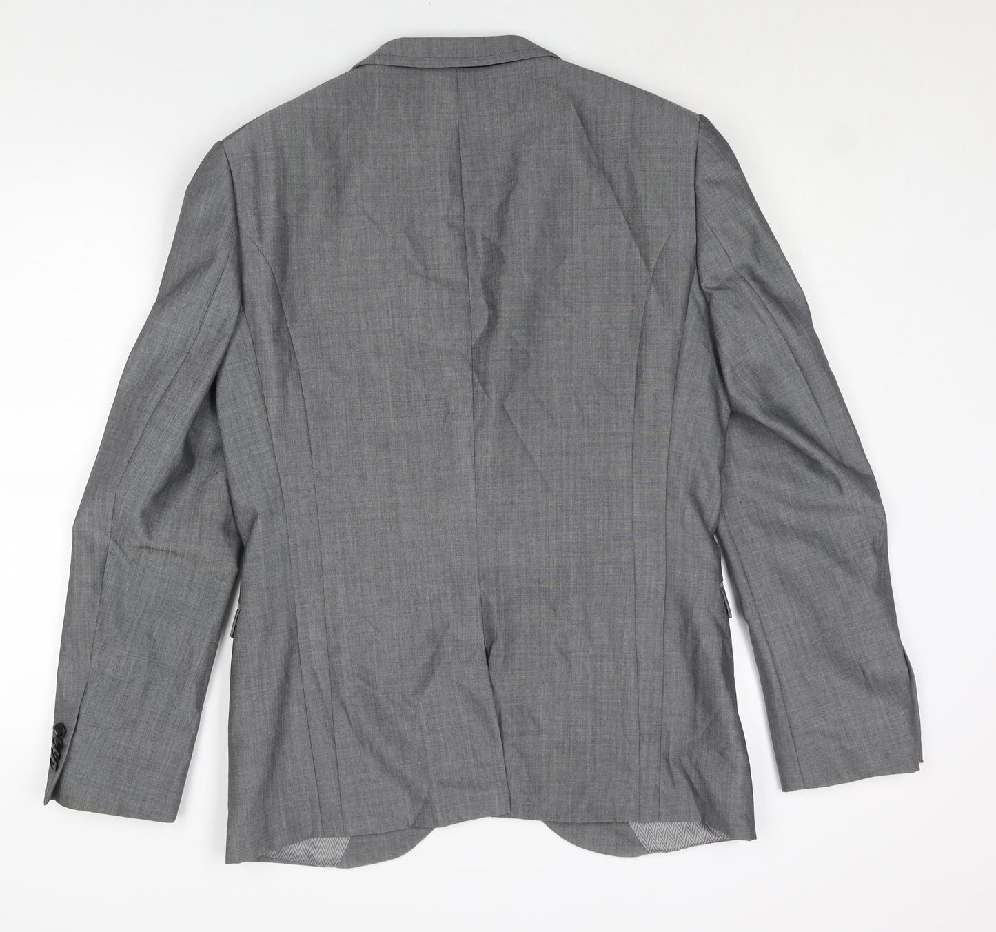 Mens UK Size 40 NEXT Regular Grey Suit Jacket