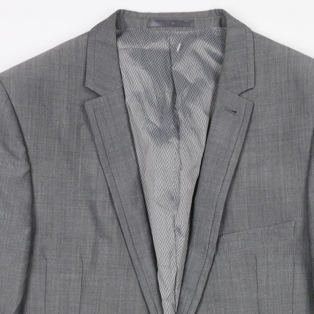 Mens UK Size 40 NEXT Regular Grey Suit Jacket