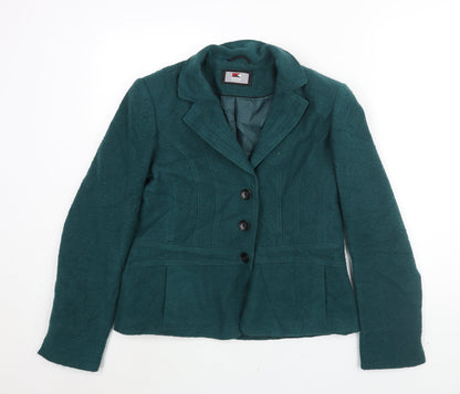 Womens UK Size 12 Kirsten Green Jacket