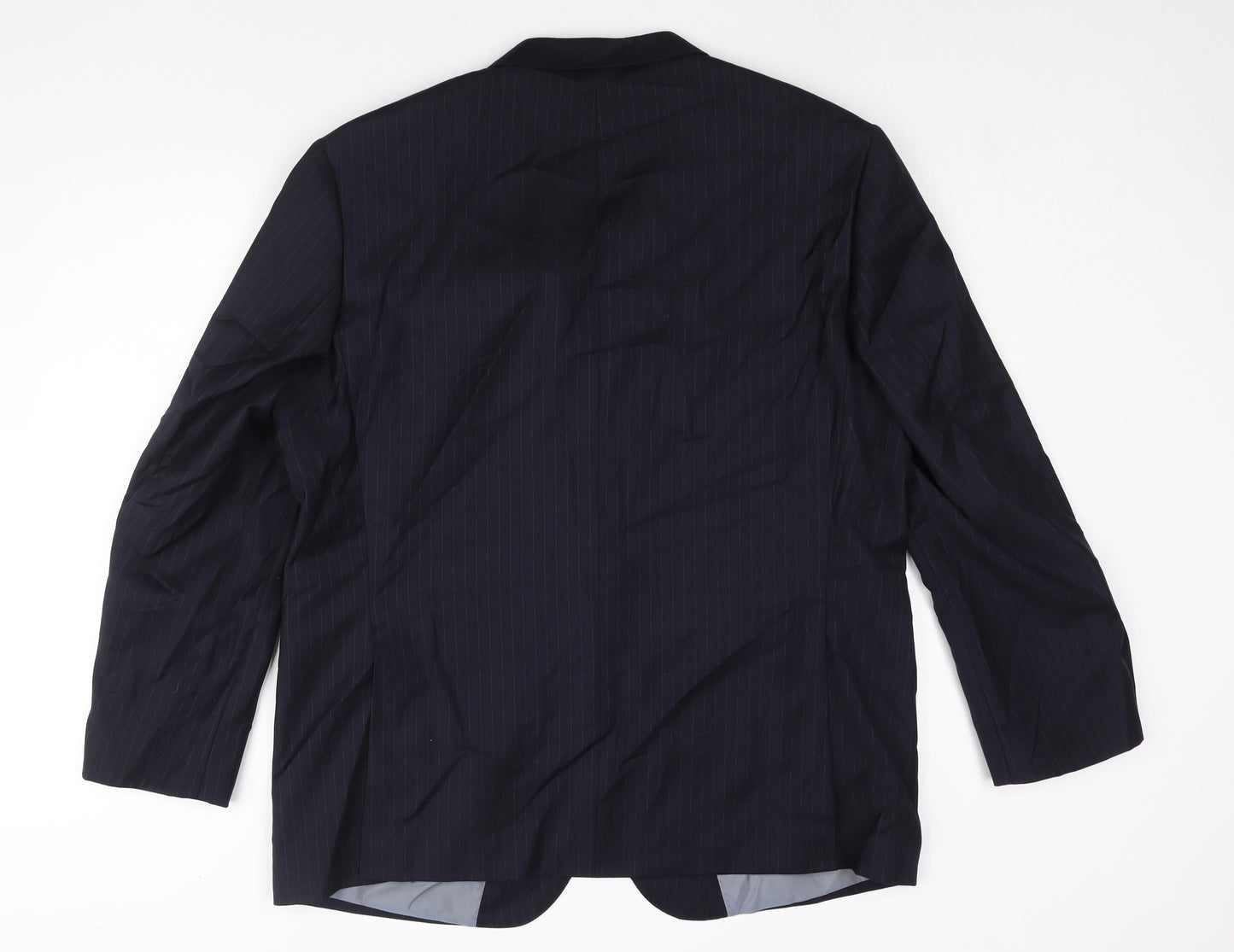 Mens UK Size 46 Samuel Windsor Regular Blue Suit Jacket