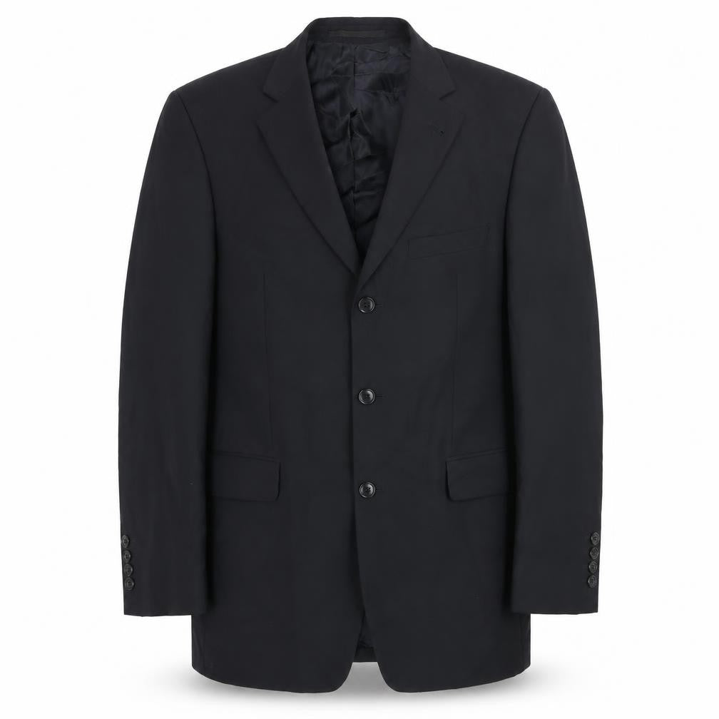 Mens UK Size 42 Benvenuto Regular Black Suit Jacket