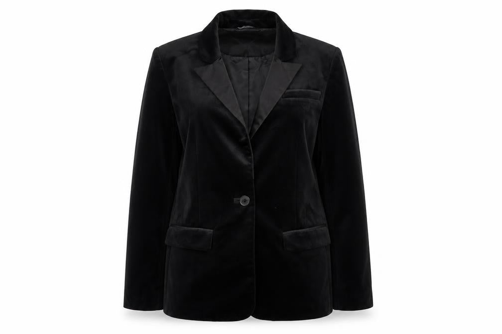 Womens UK Size 10 Very Regular Black Suit Jacket