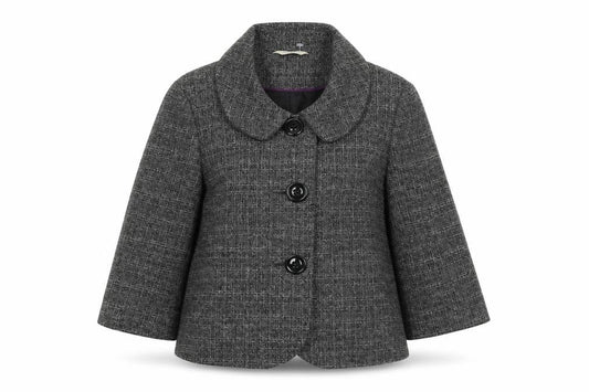 Womens UK Size 12 Editions Black Pea Coat