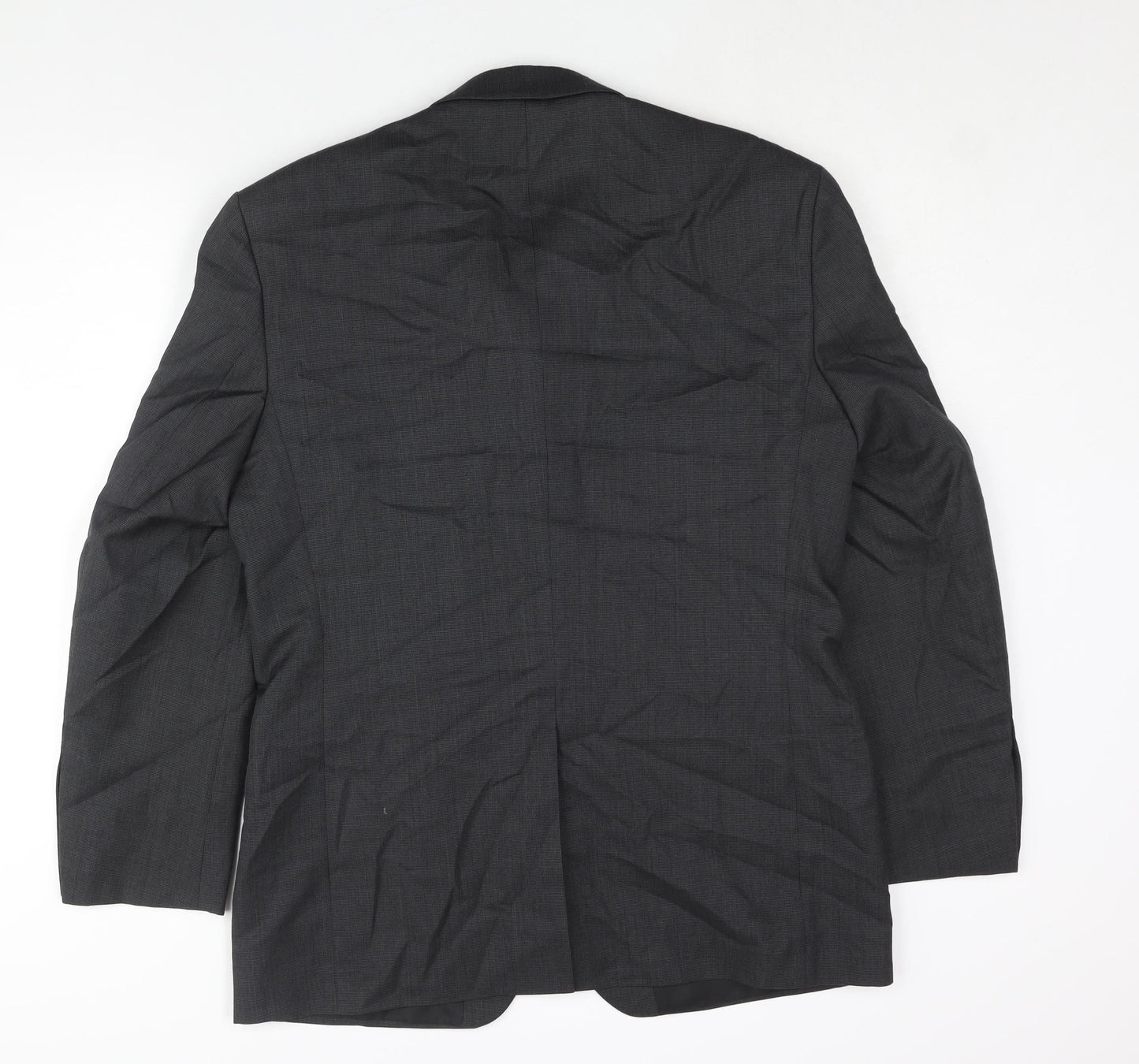 Mens UK Size 40 Burton Regular Grey Suit Jacket