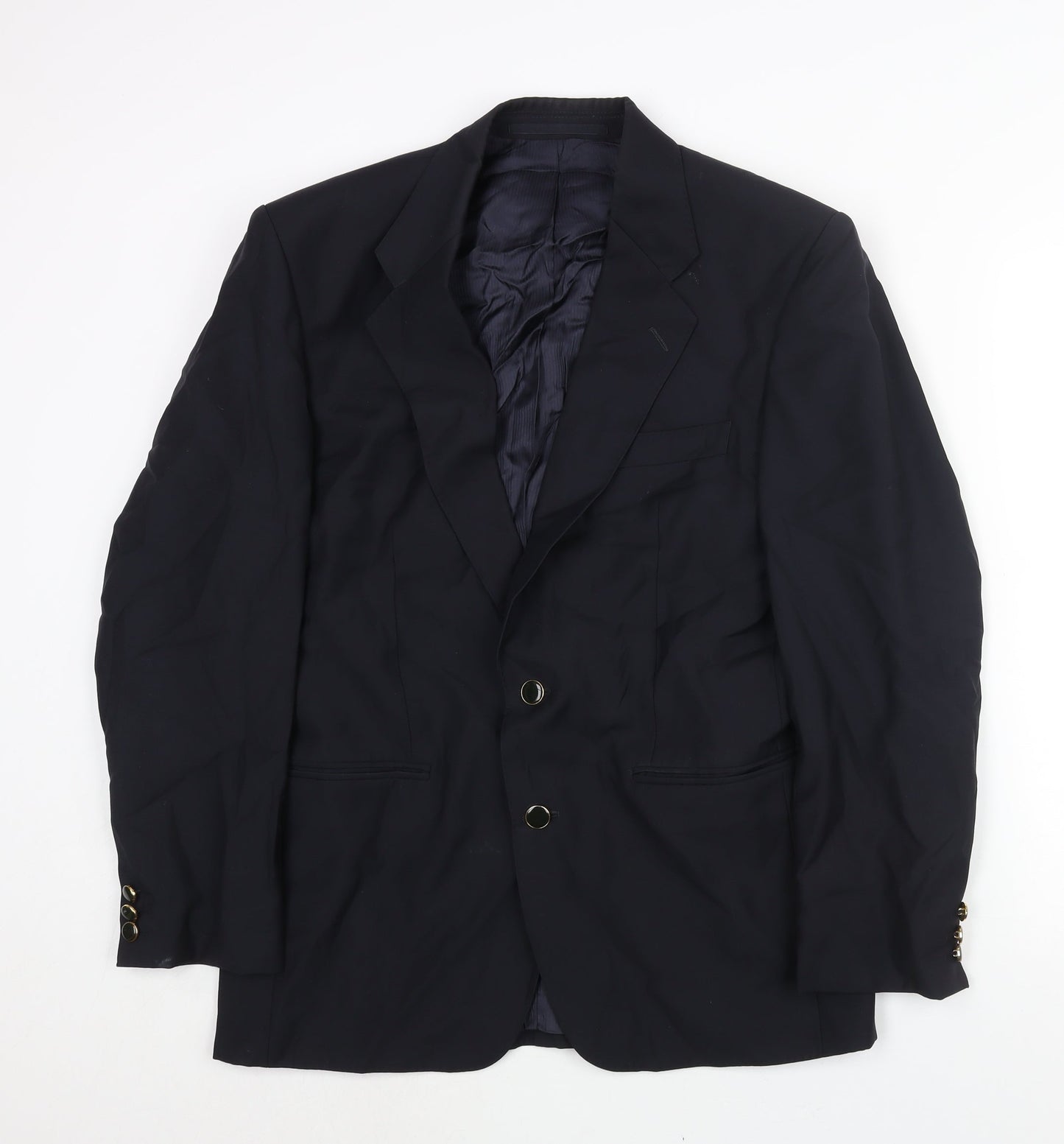 Mens UK Size 38 St Michael Regular Blue Suit Jacket