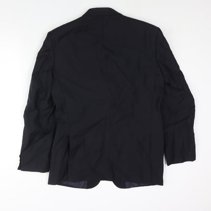 Mens UK Size 38 St Michael Regular Blue Suit Jacket