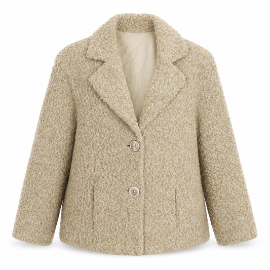 Womens UK Size 12 EWM Beige Jacket
