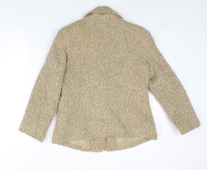 Womens UK Size 12 EWM Beige Jacket