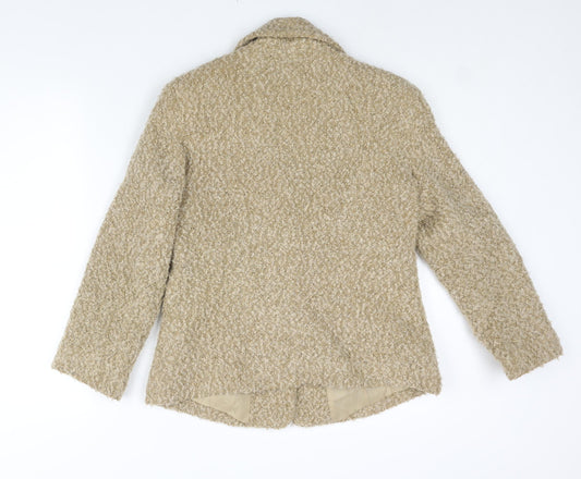 Womens UK Size 12 EWM Beige Jacket