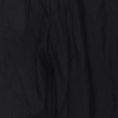 Marks and Spencer Mens Black Wool Dress Pants Trousers Size 44 in L29 in Regular Zip - Satin Side Tape