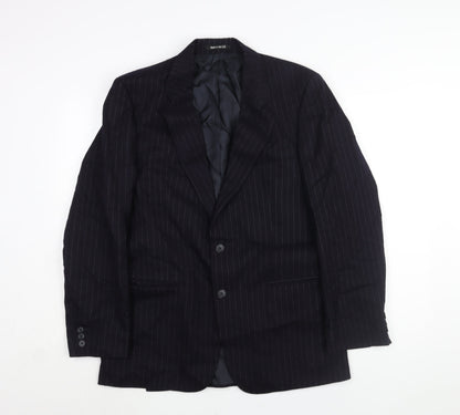 Mens UK Size 38 St Michael Regular Blue Suit Jacket