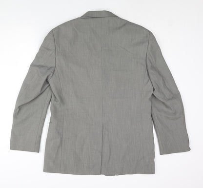 Mens UK Size 38 Wilson Regular Grey Suit Jacket