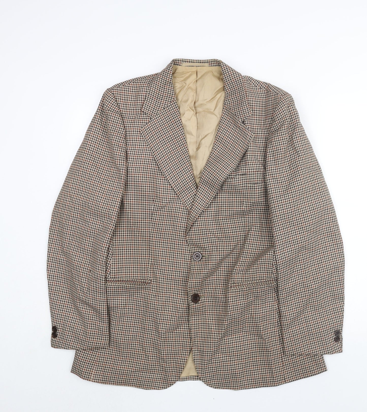 Mens UK Size 38 St Michael Regular Brown Suit Jacket