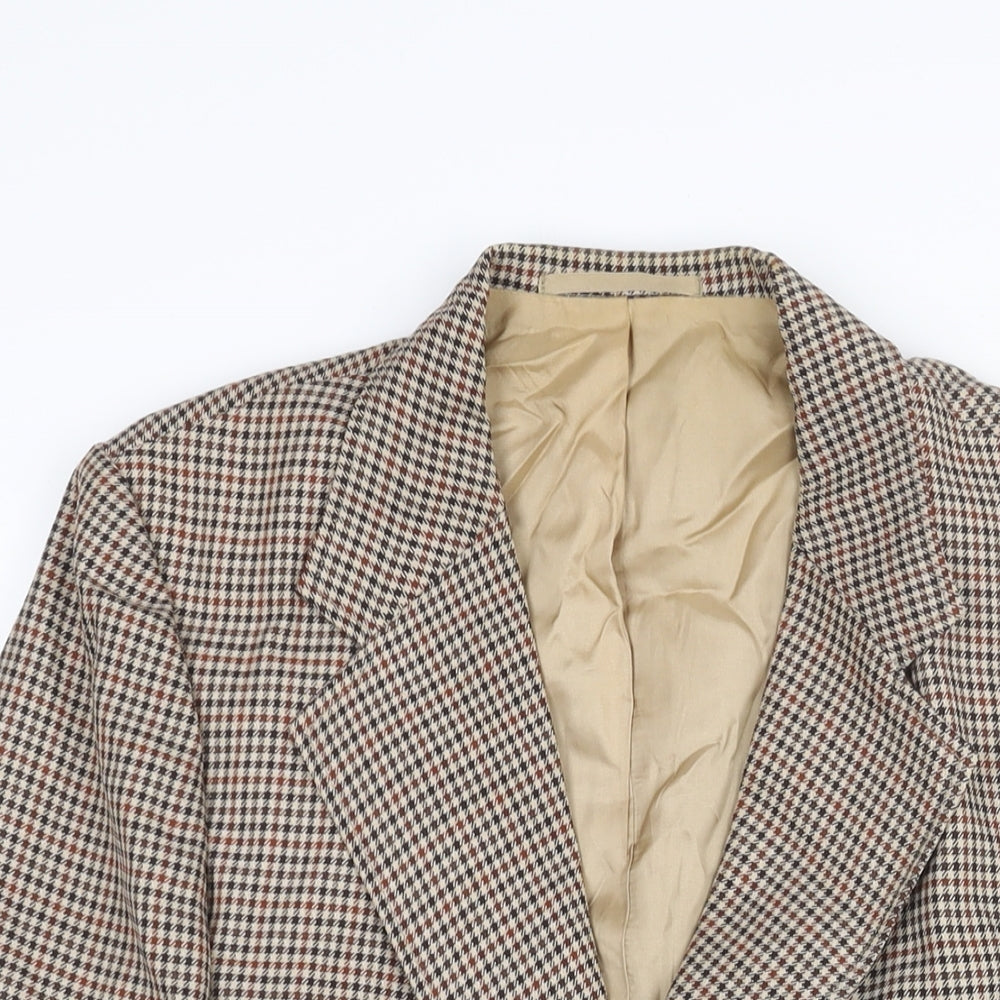 Mens UK Size 38 St Michael Regular Brown Suit Jacket