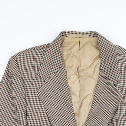 Mens UK Size 38 St Michael Regular Brown Suit Jacket
