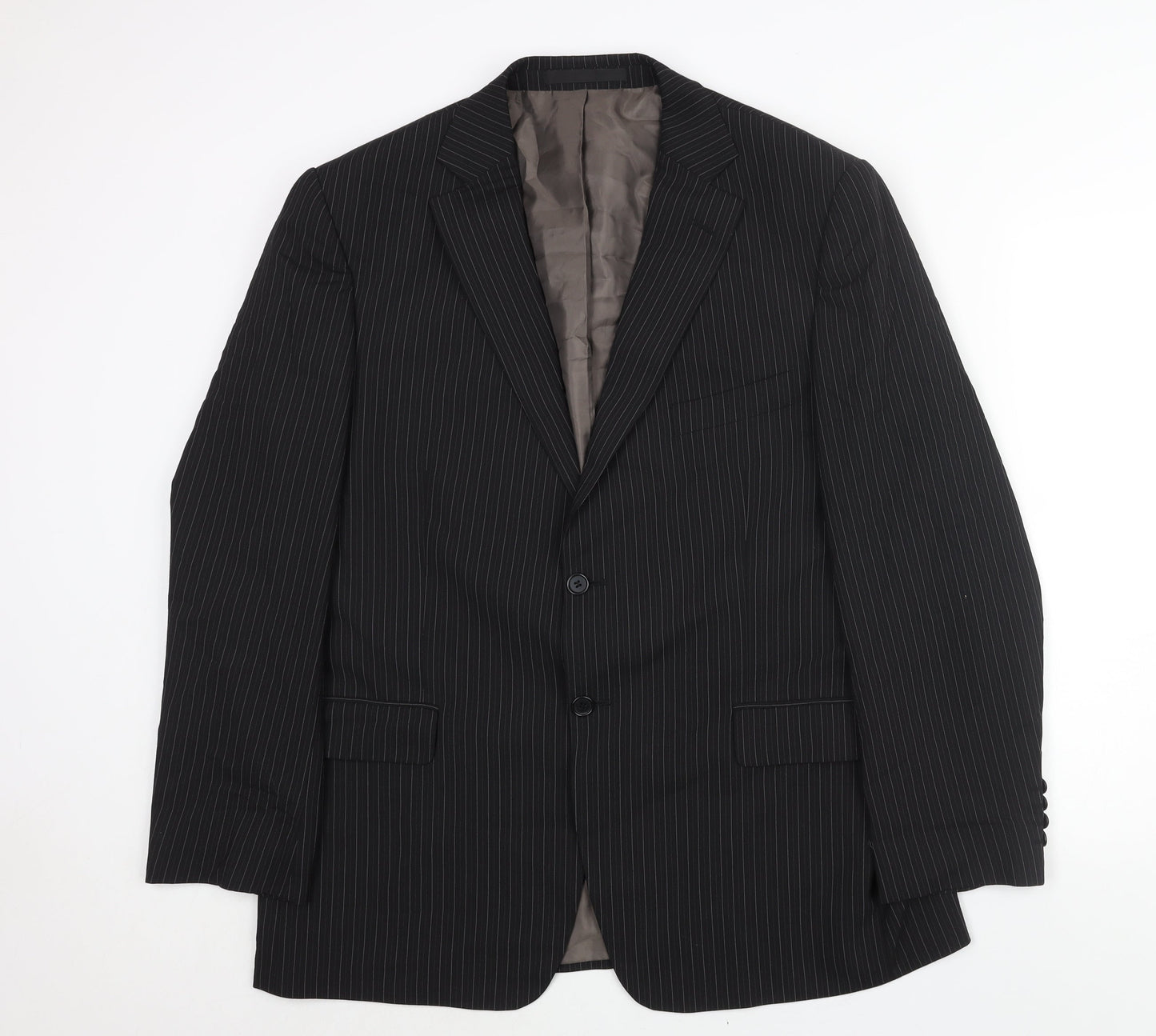 Mens UK Size 44 Marks and Spencer Regular Black Suit Jacket