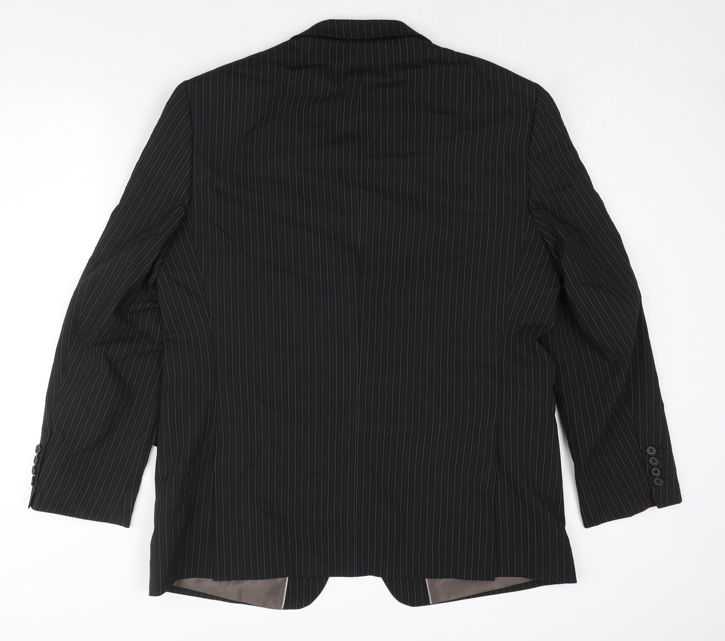 Mens UK Size 44 Marks and Spencer Regular Black Suit Jacket