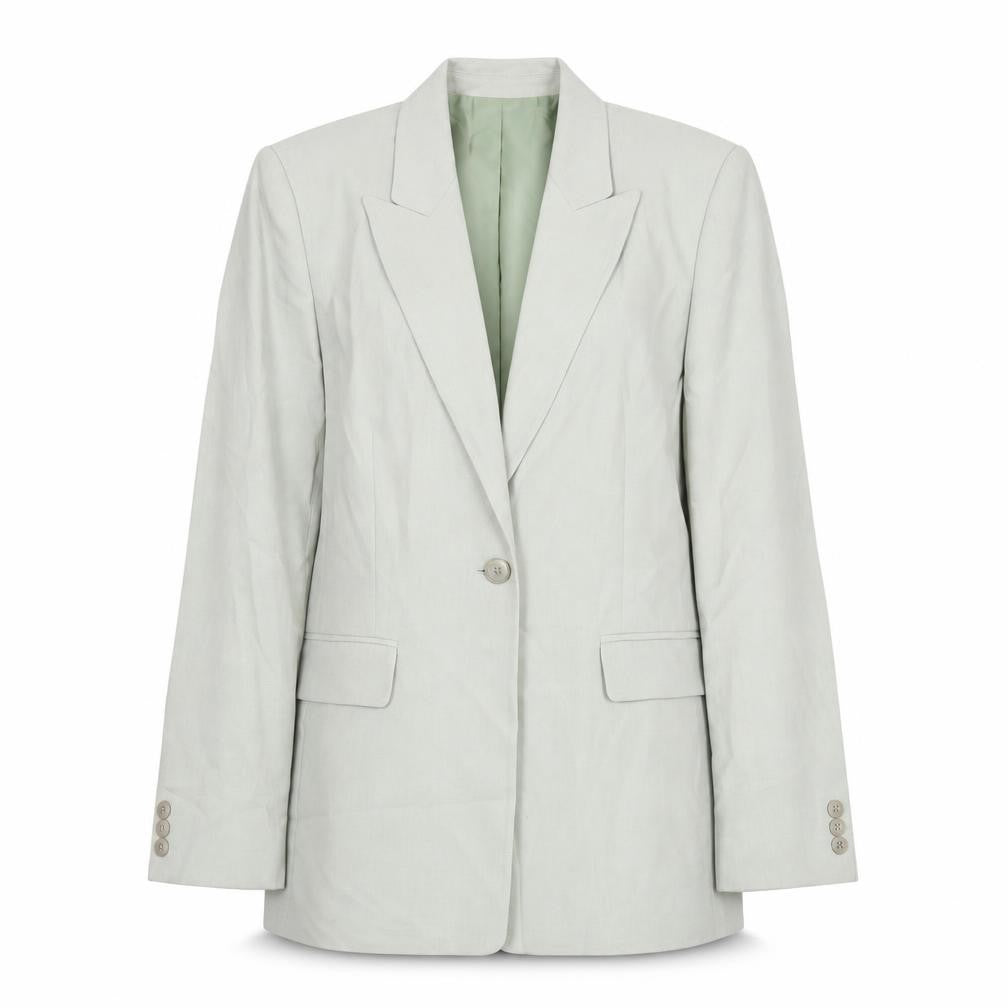 Marks and Spencer Womens Green Polyester Jacket Suit Jacket Size 14